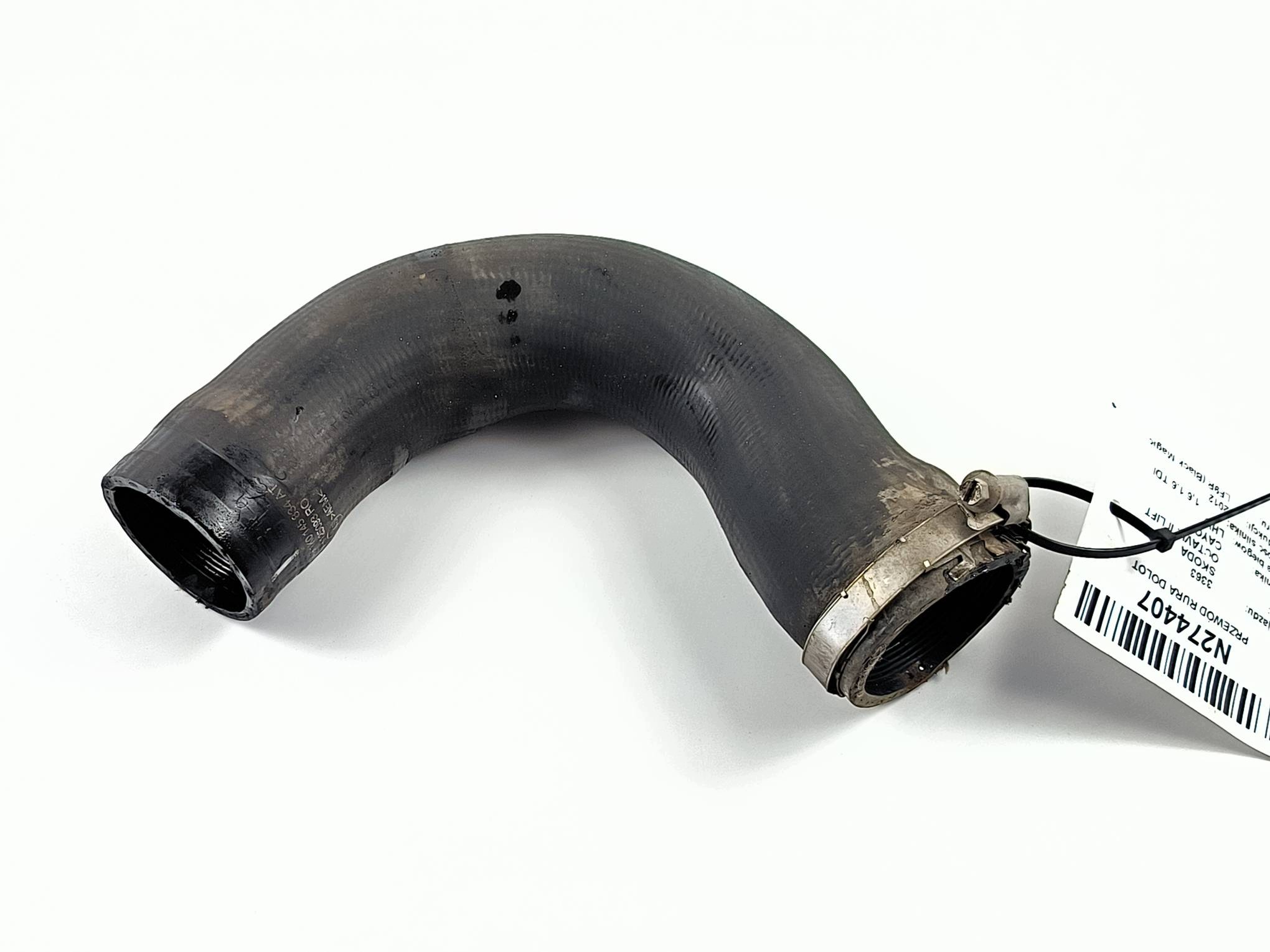 wiring pipe tube 1K0145834AT SKODA OCTAVIA II LIFT