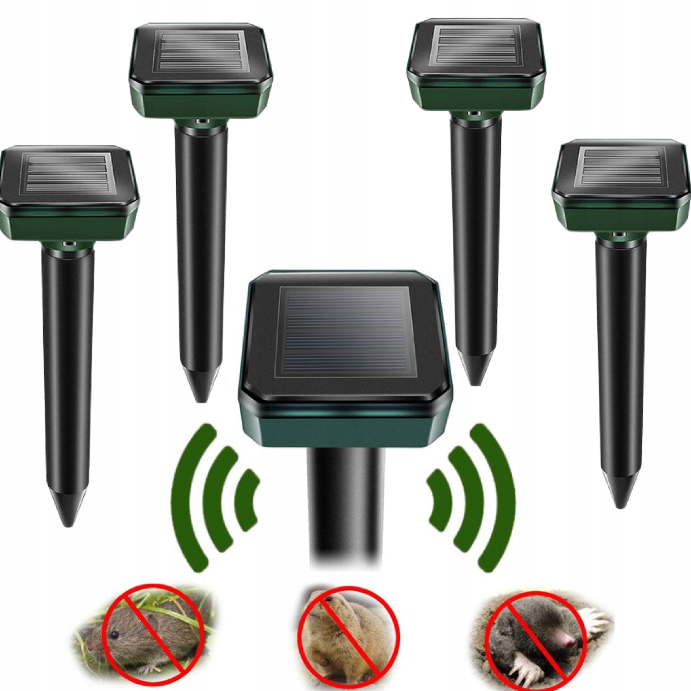 

Odstraszacz Solarny Przeciwko Gryzoniom Silny 4SZT