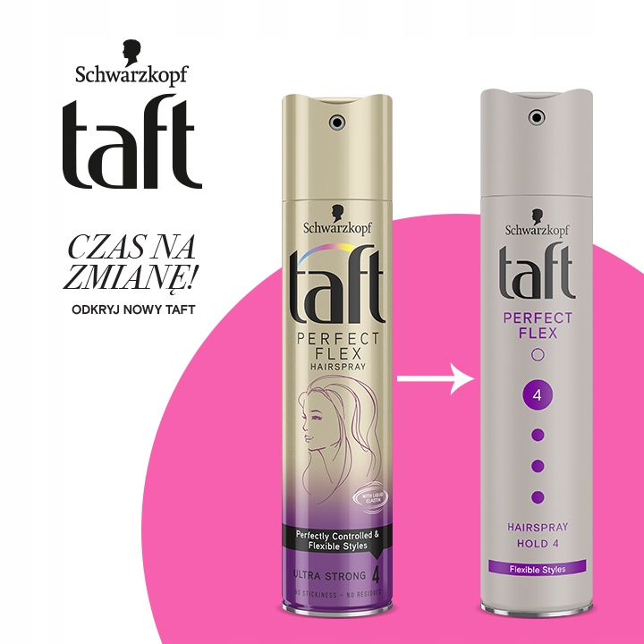 Taft Perfect Flex Lakier do włosów 250ml Marka Schwarzkopf