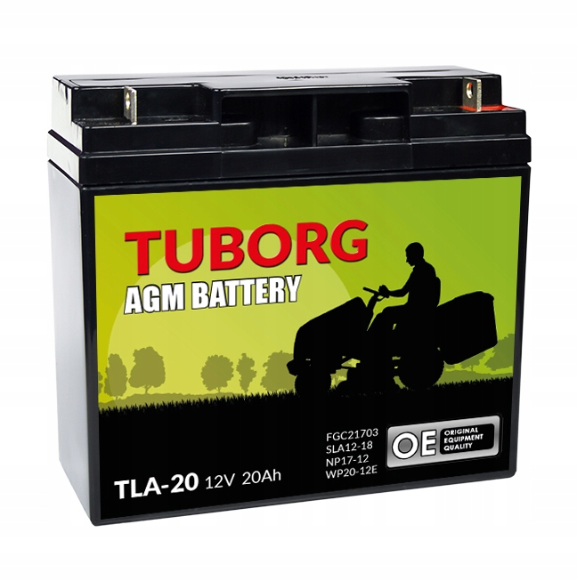 Akumulator do traktorka kosiarki Tuborg TLA-20 12V 20Ah Alco
