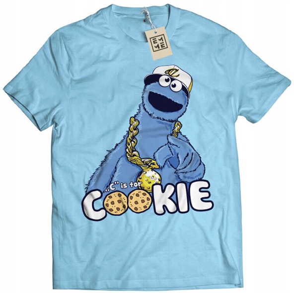 

Koszulka C is for Cookie Ciasteczkowy Potwór M
