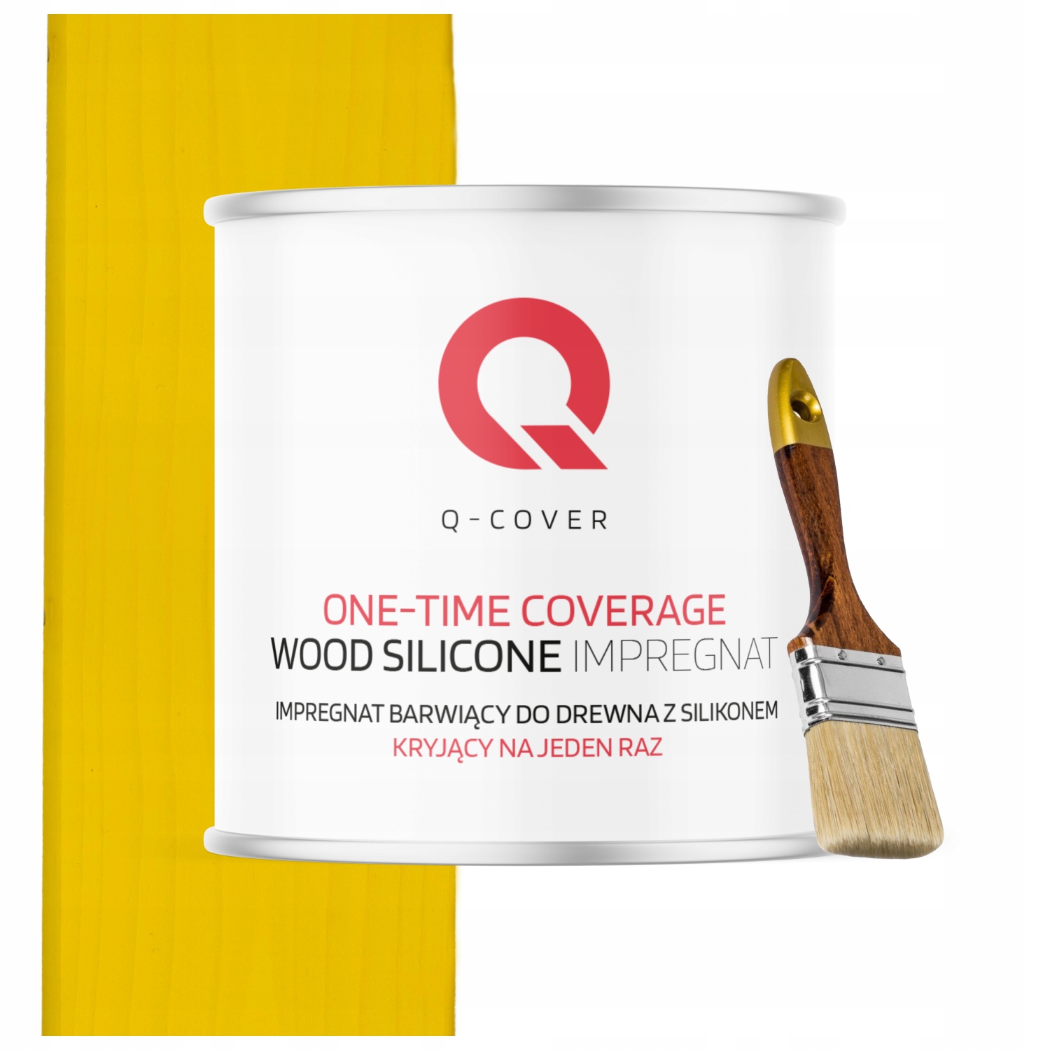 Impregnace Na Dřevo Na Jedno Použití Extra Barva Žlutá 2,5L Dárek