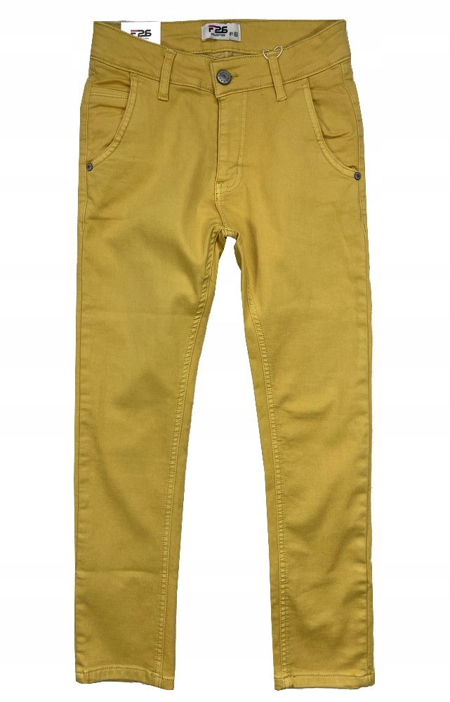 

Spodnie slim Pro Kolor r 8 - 122/128 cm Yellow