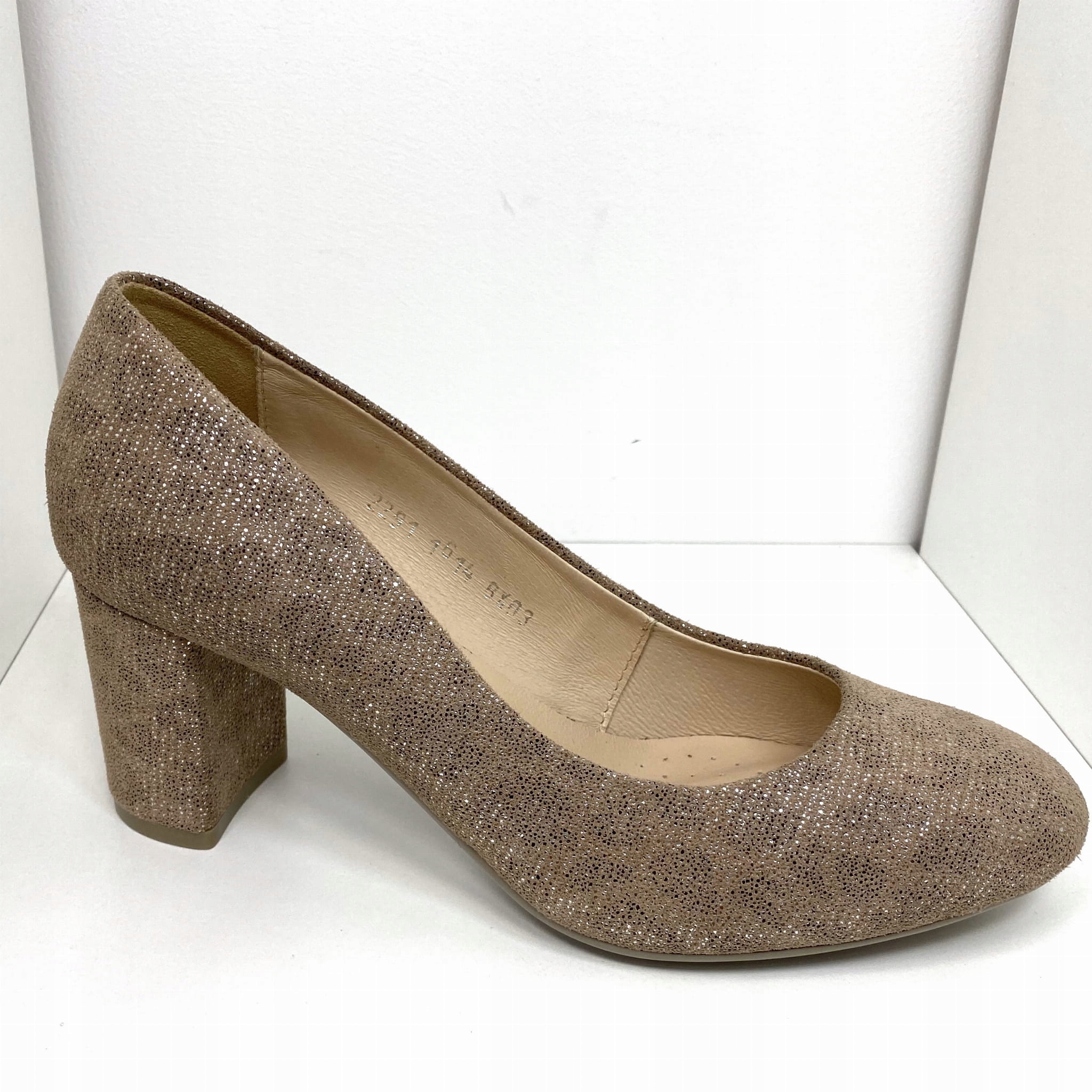 Dámské lodičky Higo kůže 1614 Béžová 37