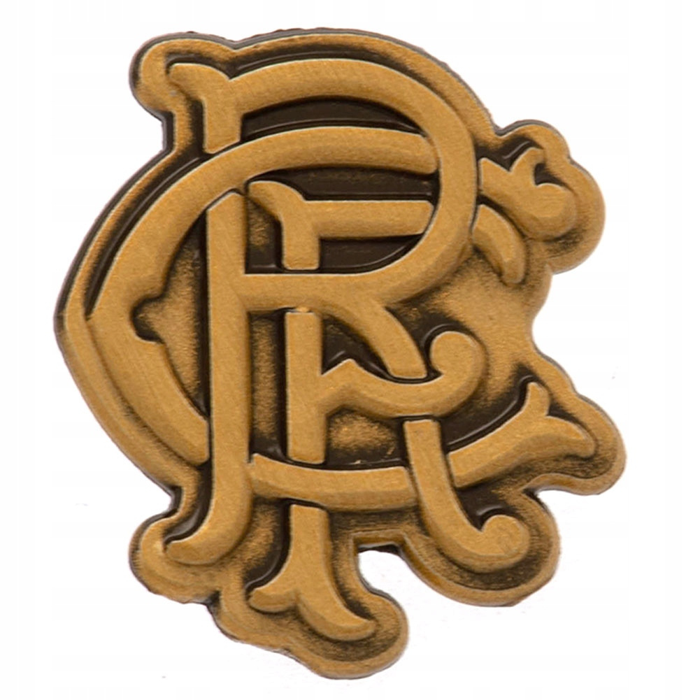odznaka Glasgow Rangers Rfc Gold oficjalna