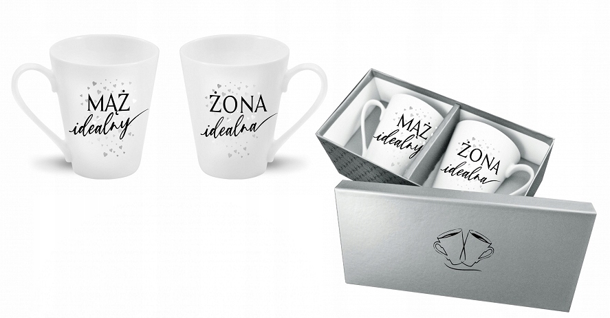 

Kubeczki Prezent na 25 Rocznicę Ślubu Srebrne Gody