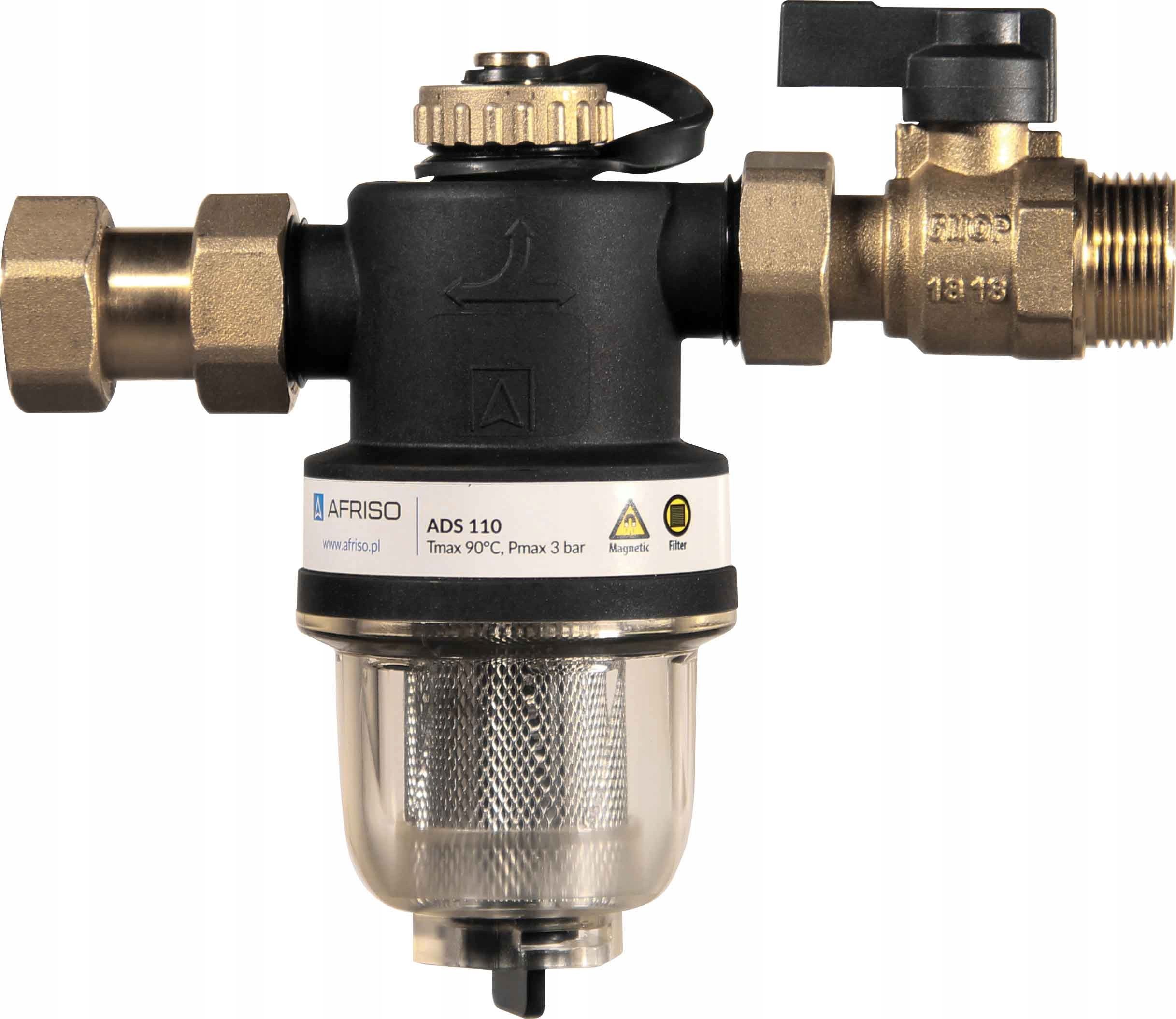 Afriso Odlučovač Nečistôt Ads 110 S Ventilom