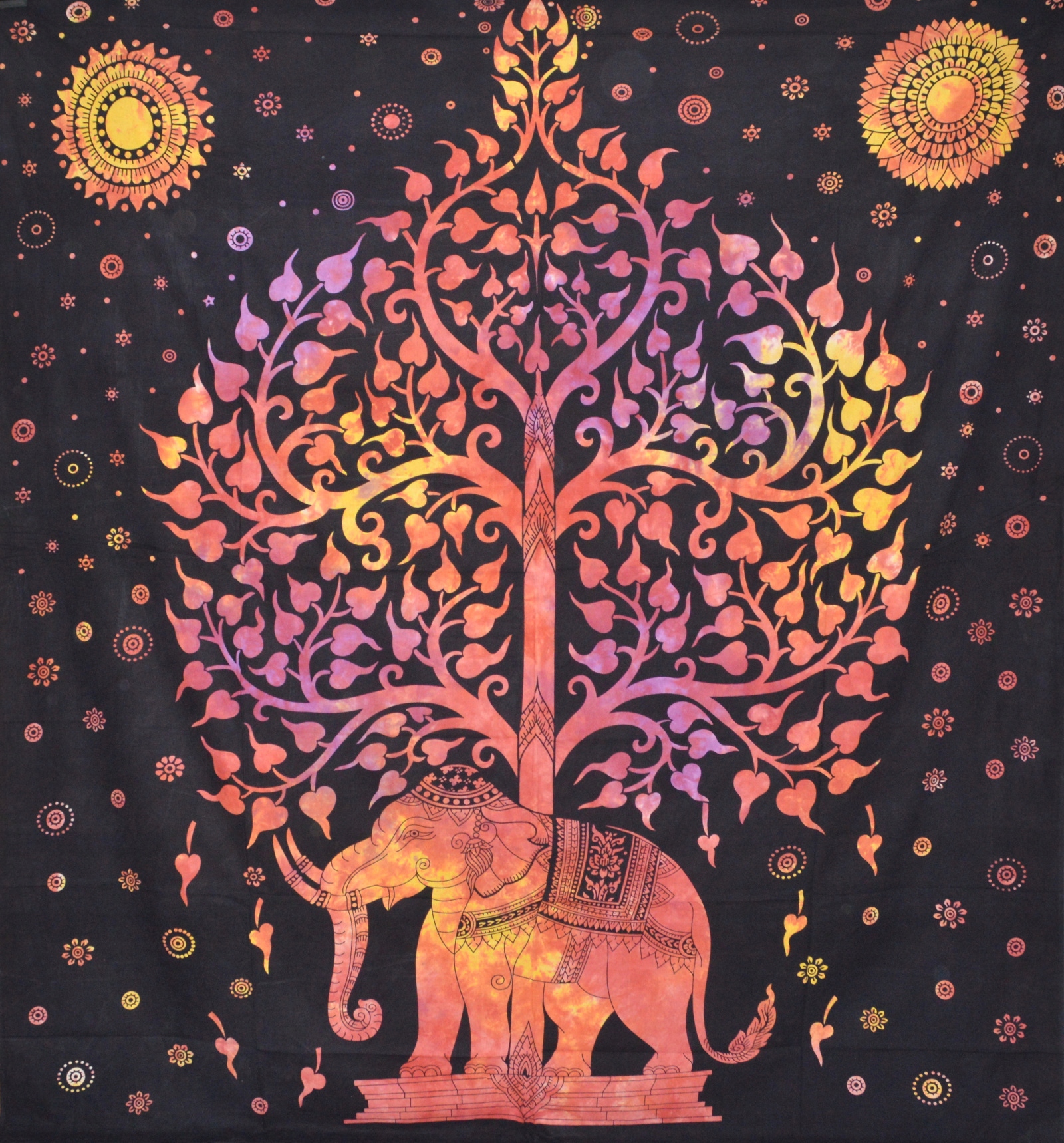 

Indyjska Narzuta XXL kapa orient Słoń bawełna