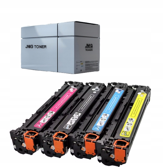 4x Toner XL Pro Tiskárnu Hp Laserjet CM1312 CM1512 CP1215 CP1515n Jmg
