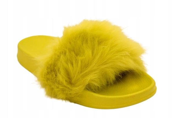 ZD800-94 NEONOWE KLAPKI Z FUTERKIEM ZIELONE R.39 Długość wkładki 24.5 cm