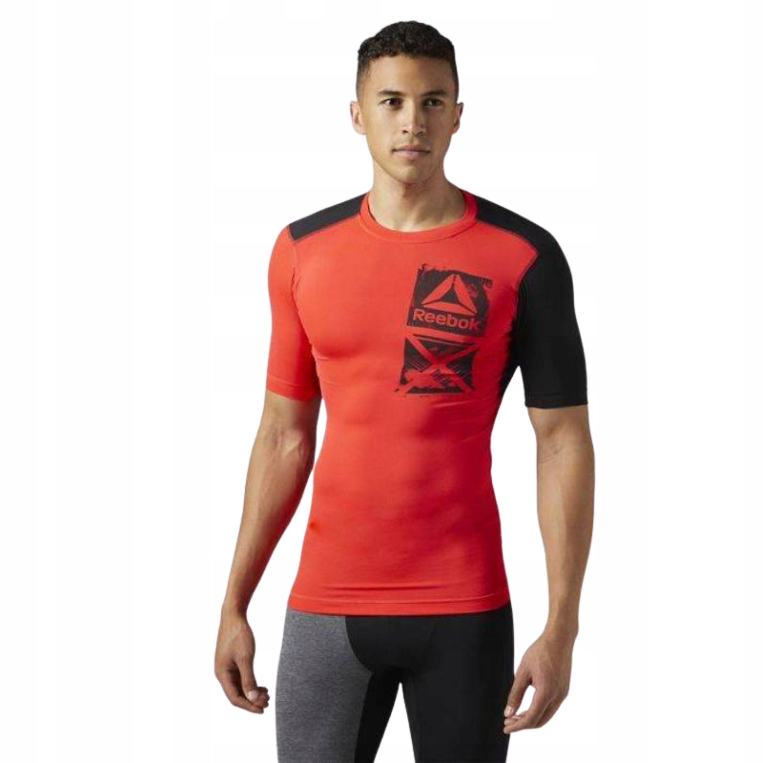 Męska koszulka treningowa Reebok Actvchl Graphic Kompresyjna XXL