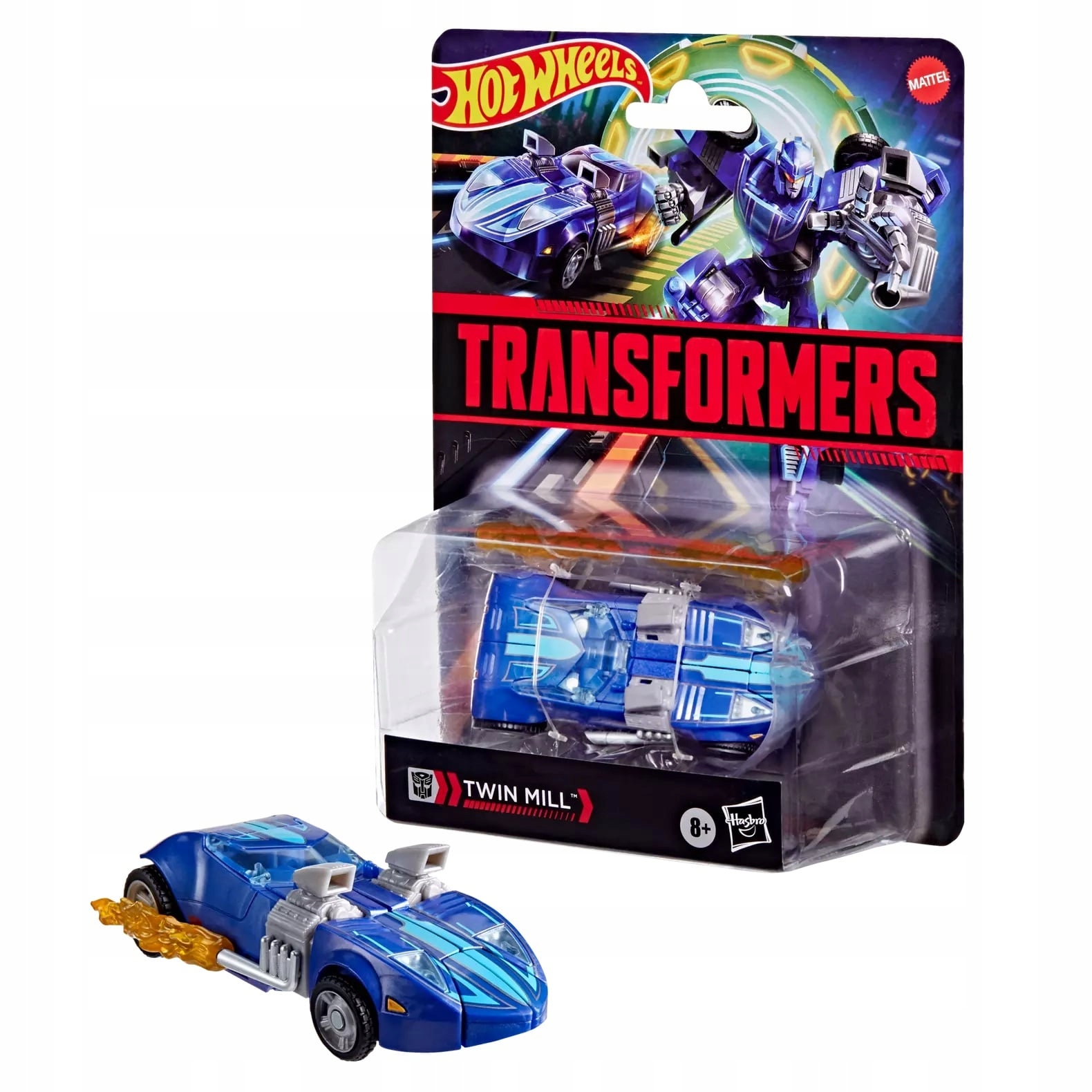 Hasbro Transformers X Hot Wheels Twin Mill Figurka Spolupráce 13 cm