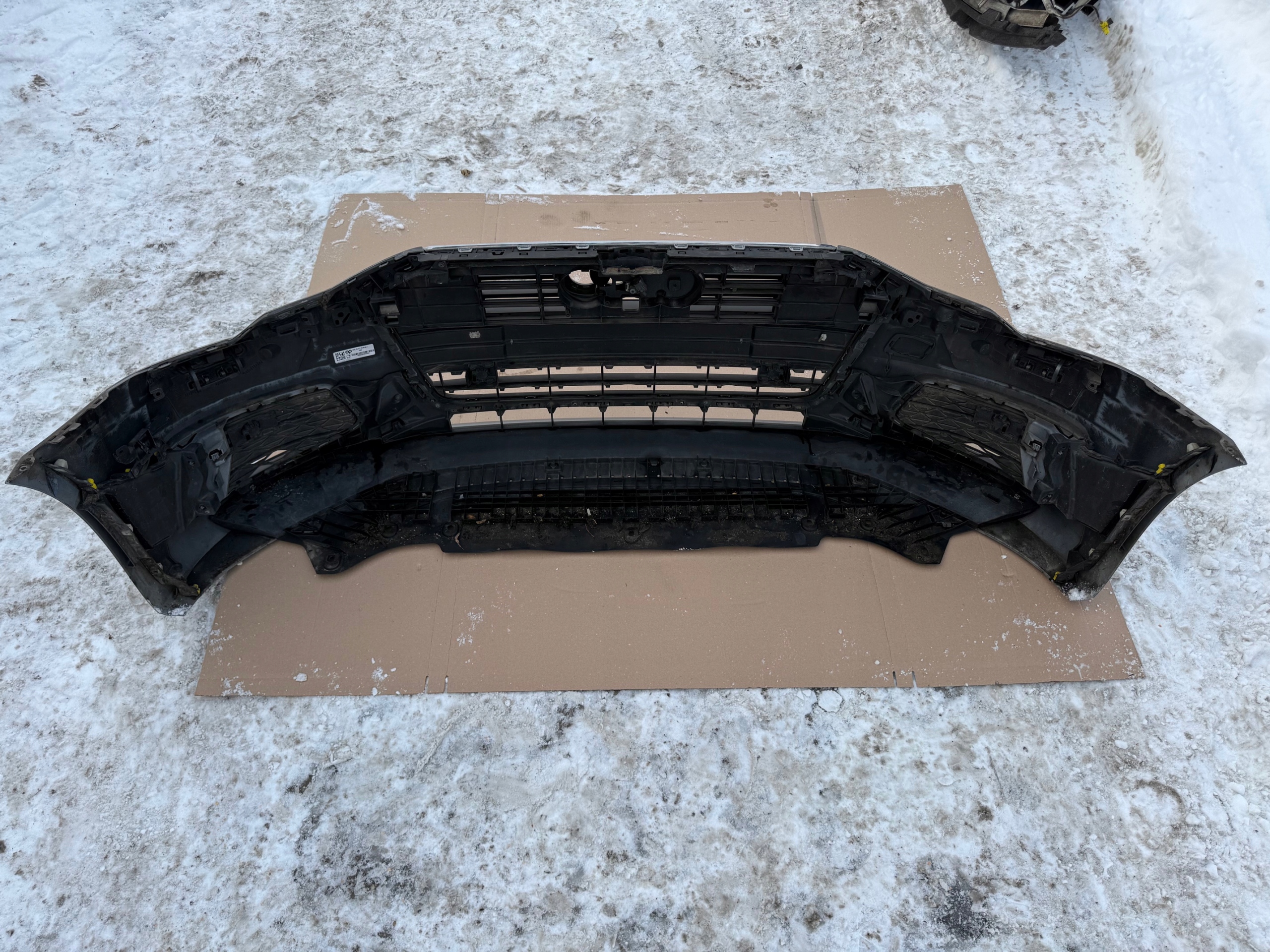AUDI A6 C8 LZ7F bumper front front grill 4X PDC LZ7F complete