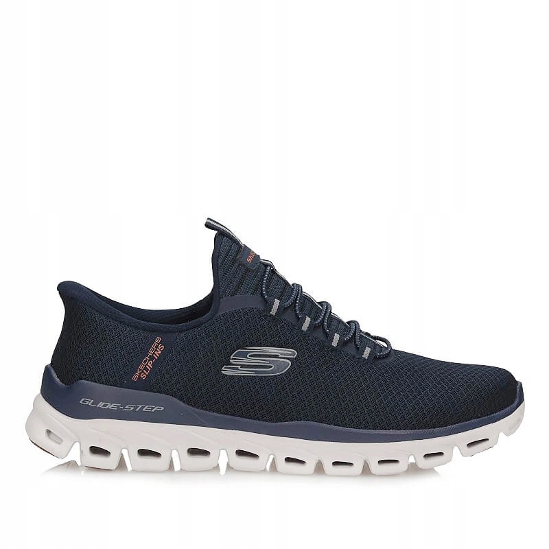 Pánské tenisky Skechers 233010 Navy Glide-step Leshur Slip-ins
