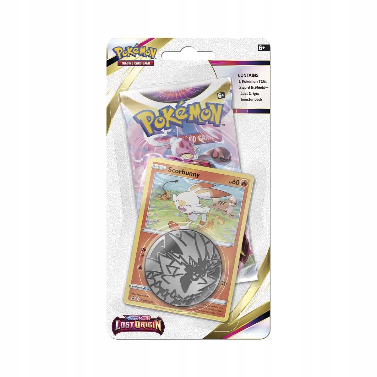 

Karty Pokemon Tcg Sword Shield Blister Scrobunny