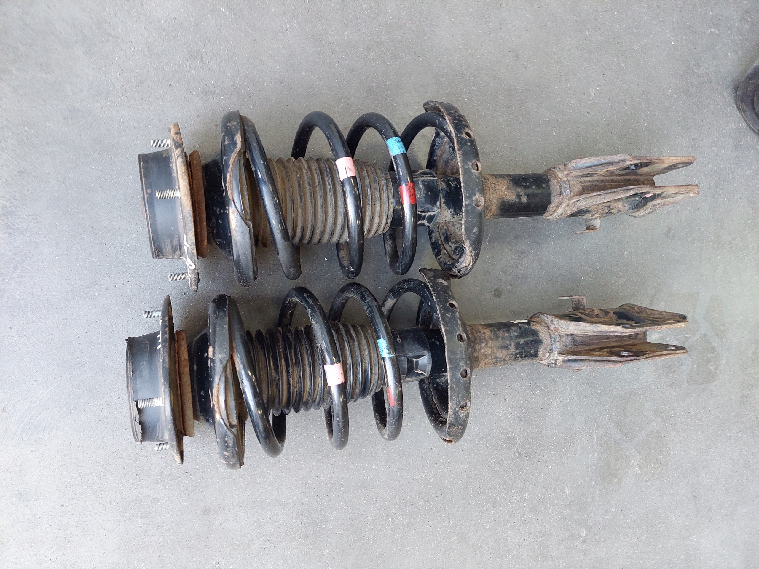 shock absorber front front left right SUBARU XV and CROSSTREK