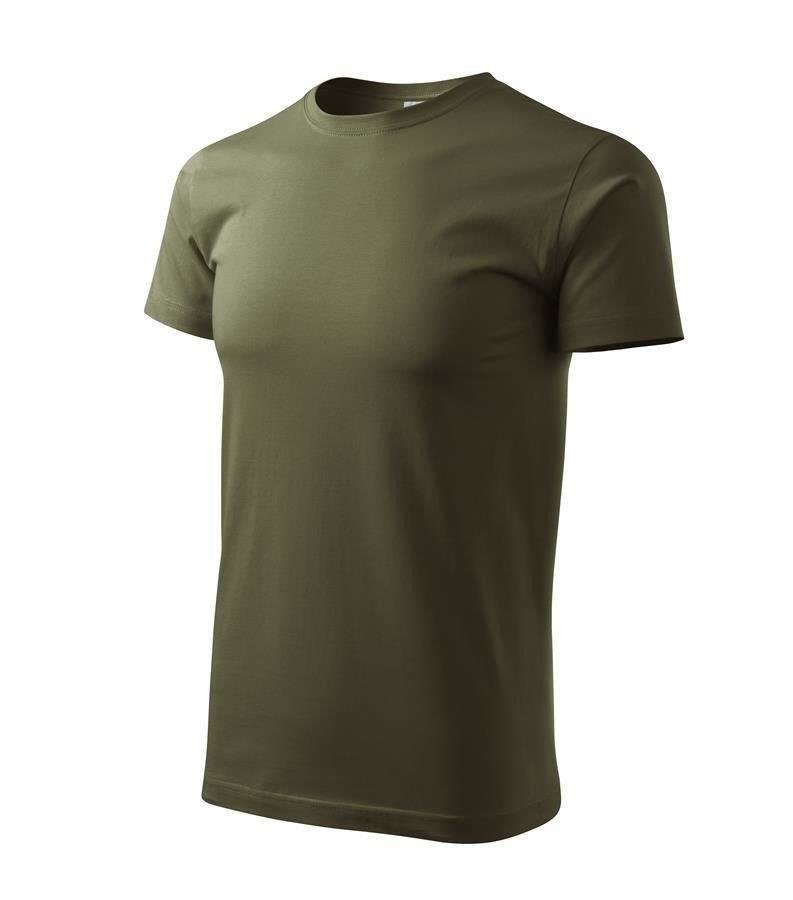 WYJĄTKOWY T-SHIRT męski MALFINI military M