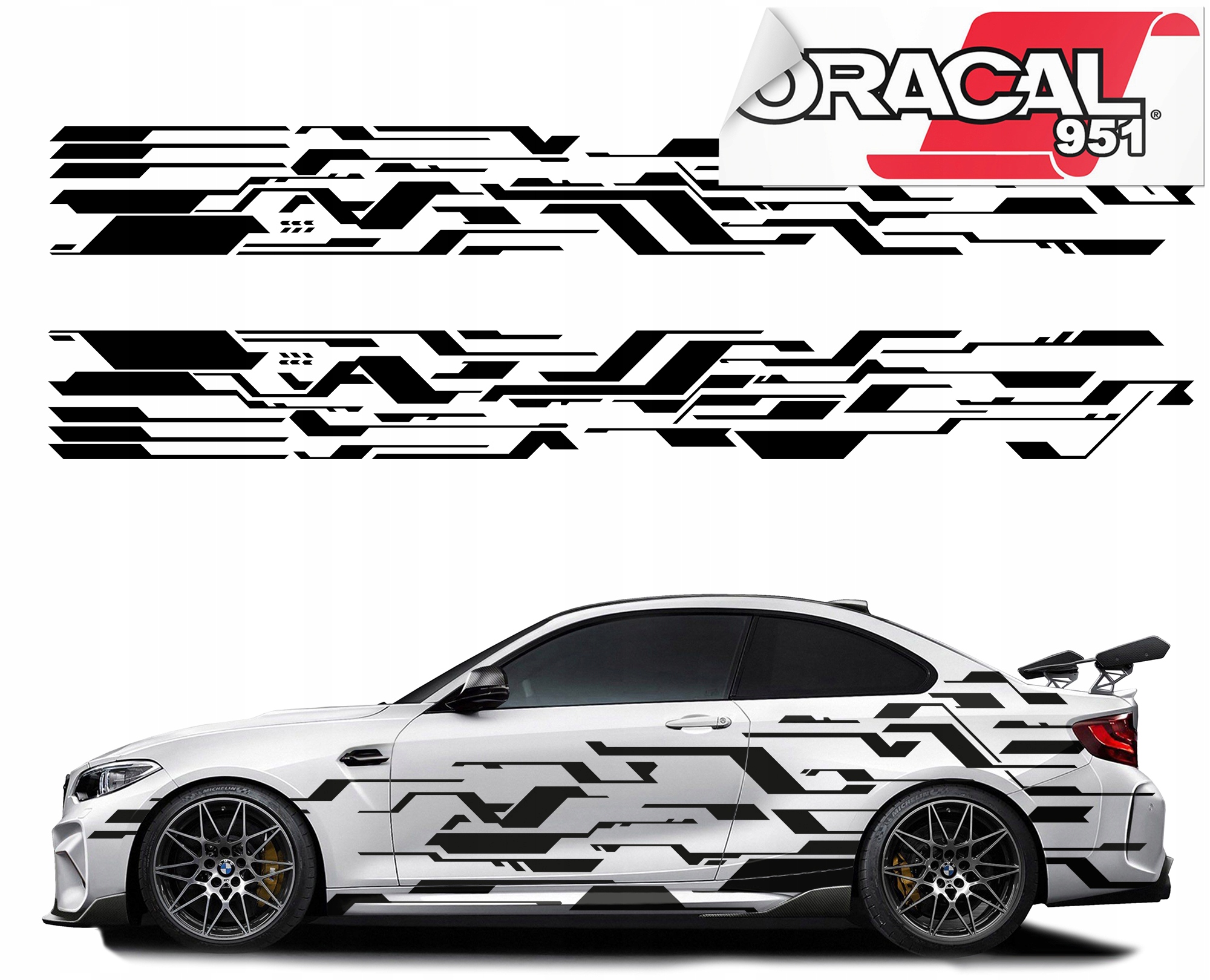 Автомобільна наклейка Camo Camo 44x800 см плівка 951