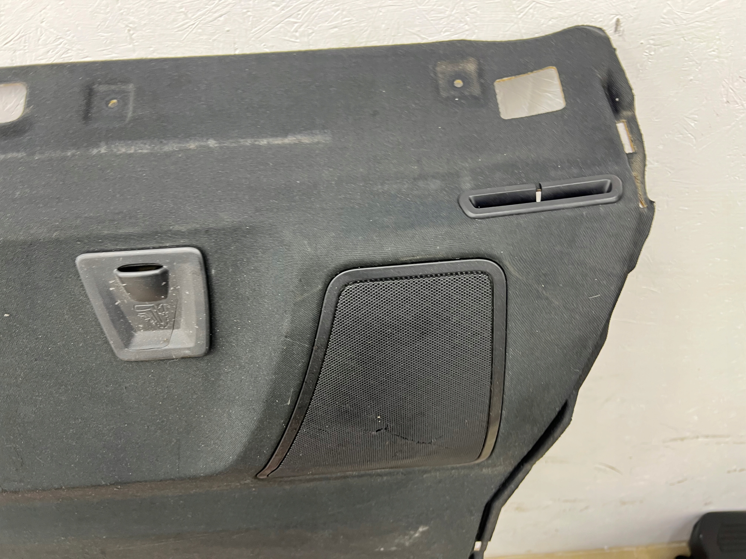 BMW F10 plato boot rear black 9173452