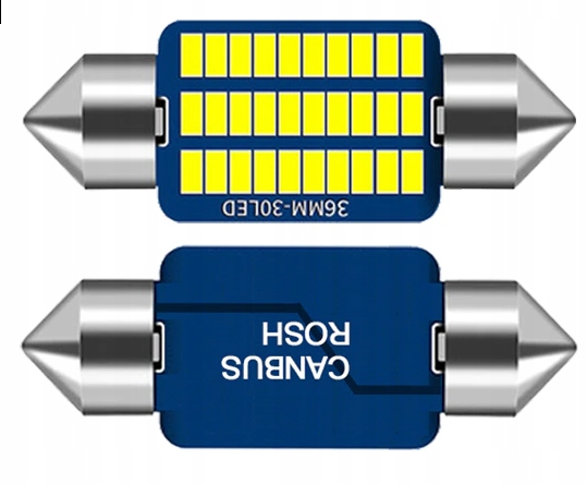 

Led C5W 36 Led Smd 36mm Canbus. Żarówki Led
