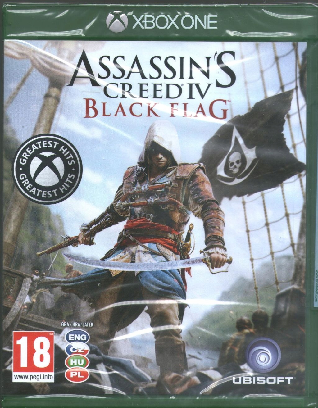 ASSASSIN'S CREED BLACK FLAG PL - nowa, folia! Tematyka gry akcji