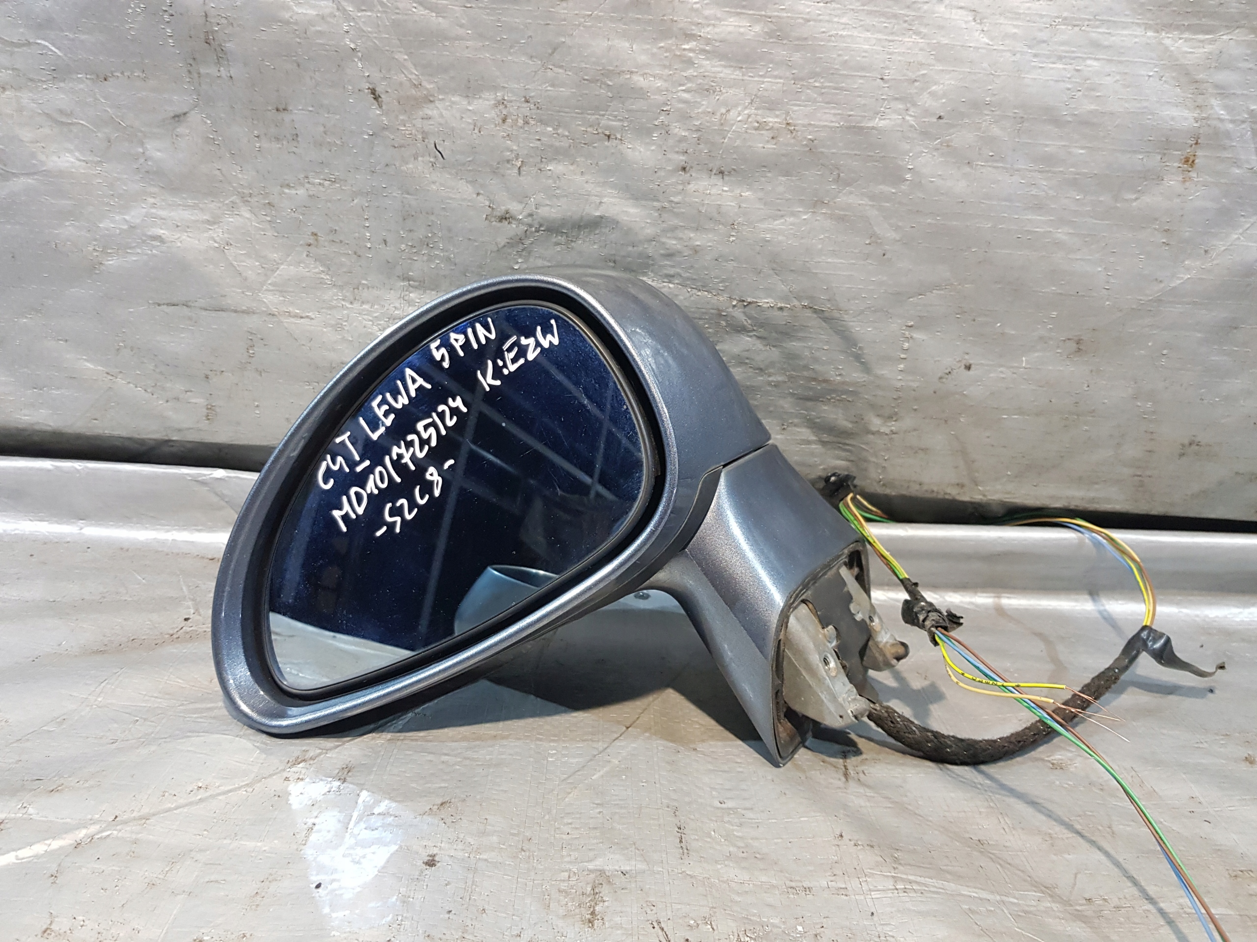 mirror electrics left 5 PIN CITROEN C4 and EZW 96467083