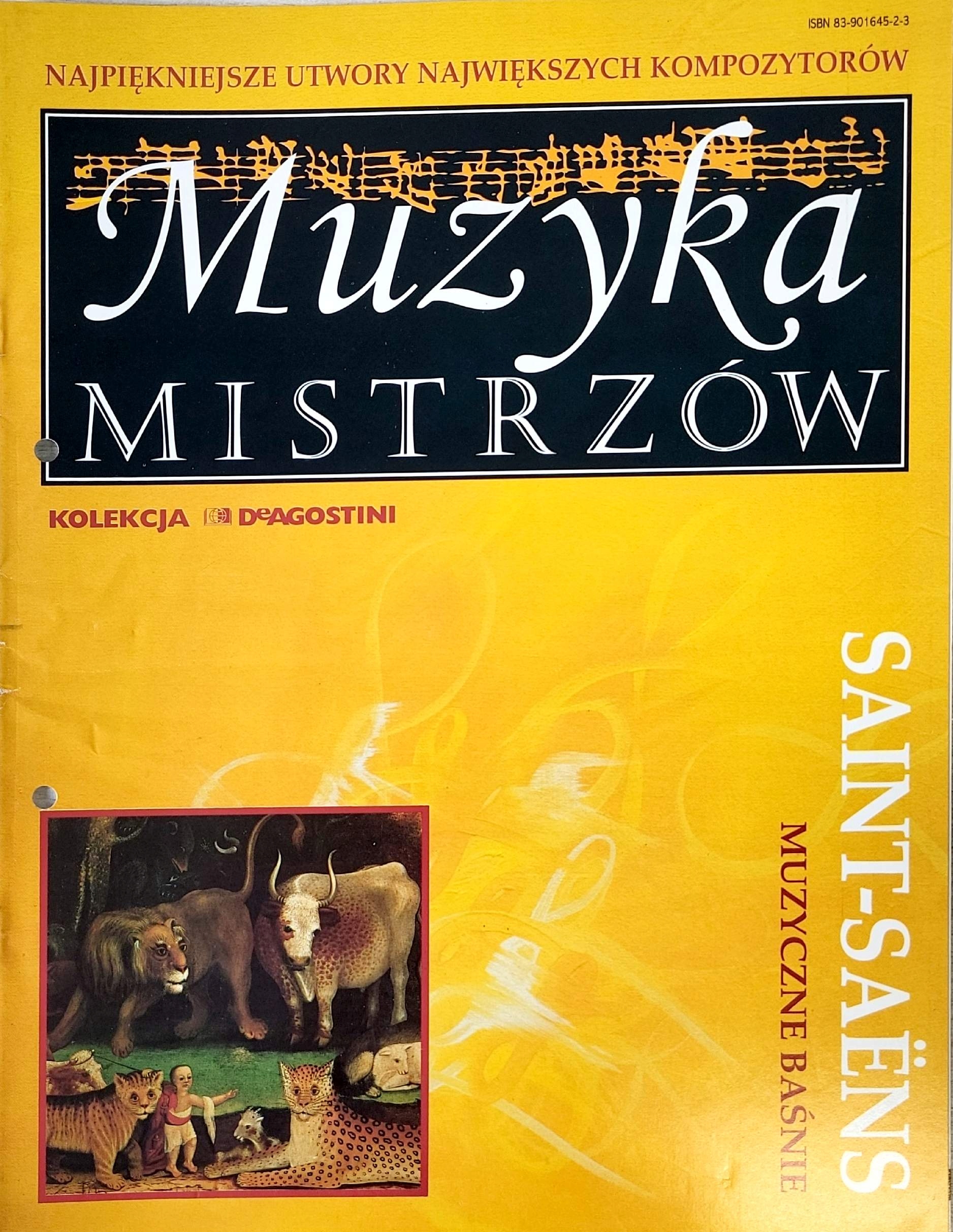 MUZYKA MISTRZÓW SAINT-SAENS MUZYCZNE BAŚNIE