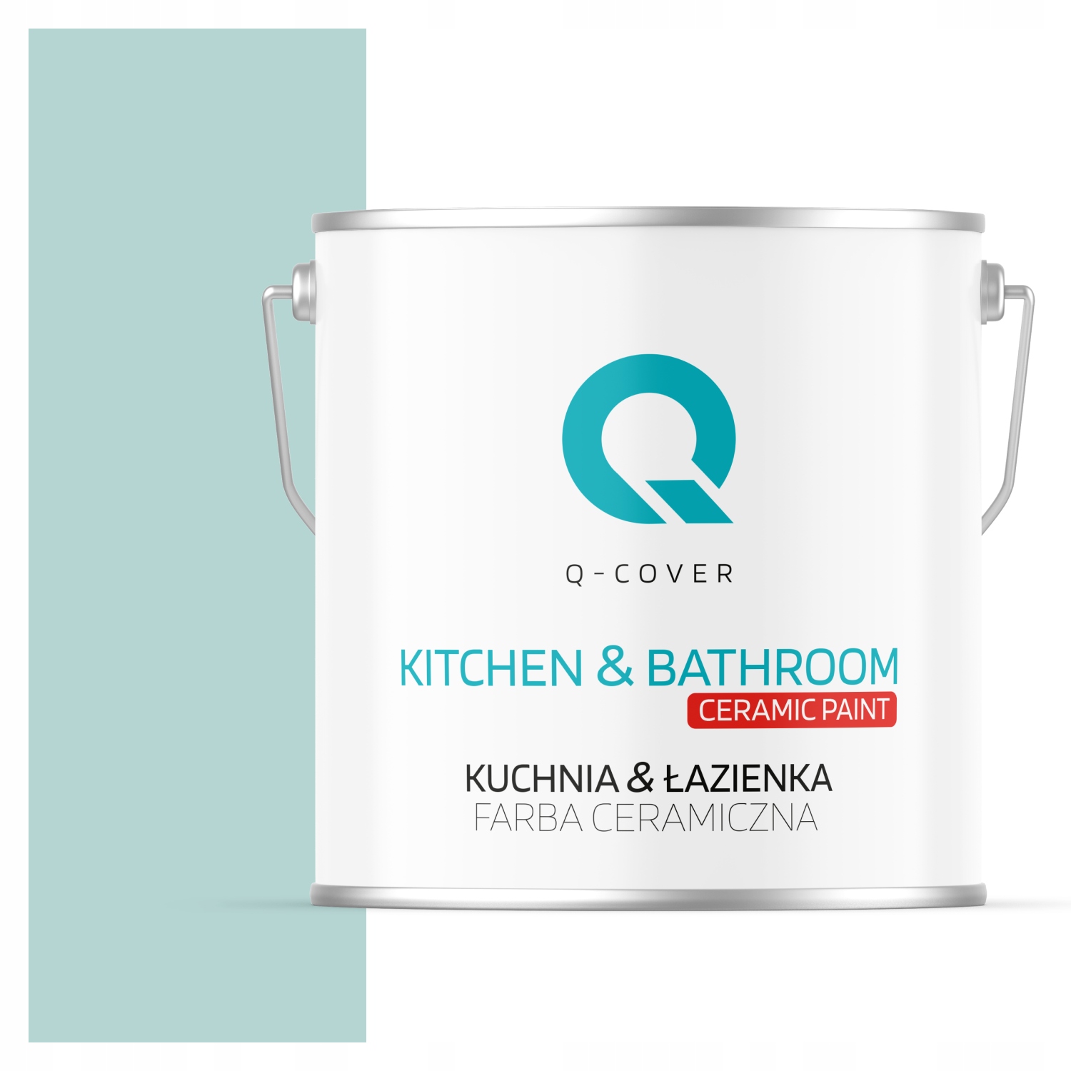 Farba Kúpeľňa Kuchyňa Vodotesná Farba Mätová Svetlá H1561 Hlboká Matná 5