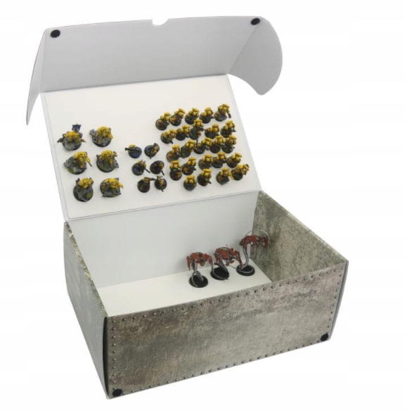 Mega pudełko na modele ze zmagnesowanymi podstawkami (2 płyty)