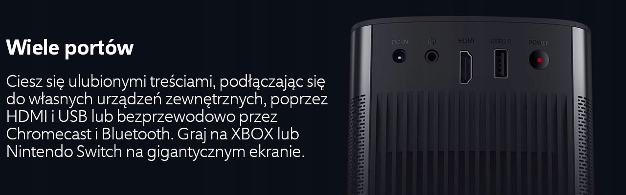 XGIMI HALO DLP 1080P 4K WIFI 3D HARMAN KARDON WAWA Technologia wyświetlania LED