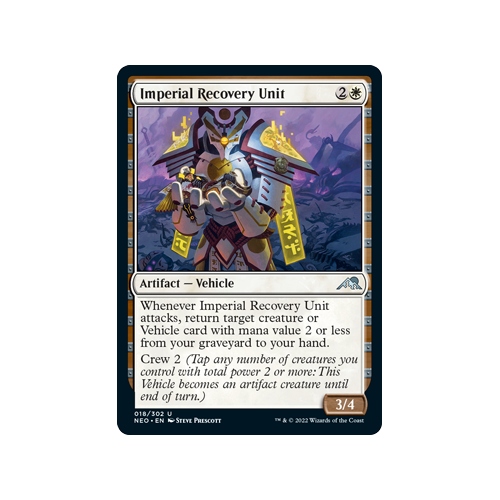 Mtg 4x Imperial Recovery Unit (Uncommon)