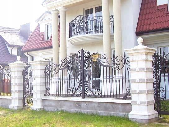 OGRODZENIA DWORKOWE,BLOCZKI,BETONOWE,SŁUP