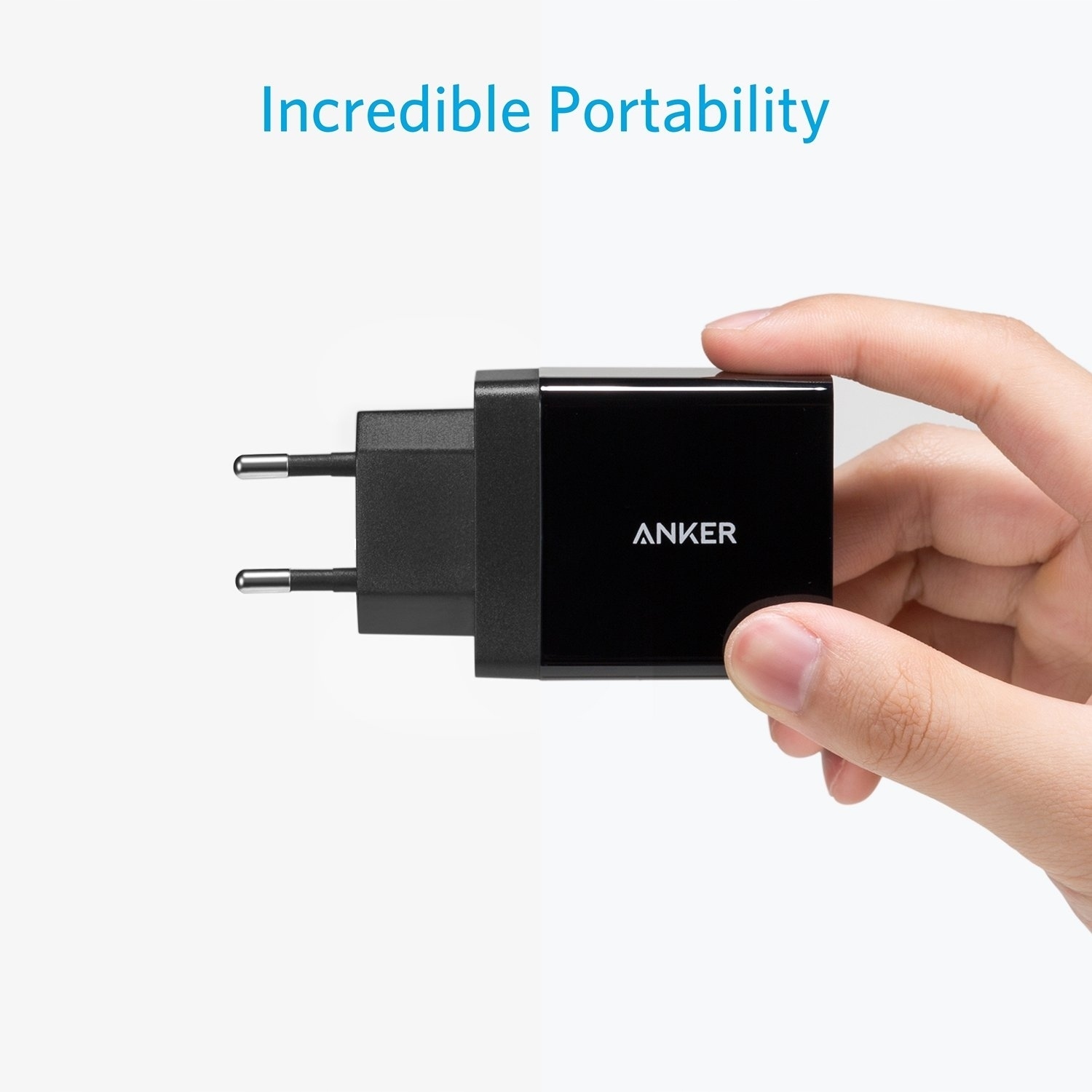 ANKER Ładowarka Sieciowa 24W USB DUAL PORT 2w1 — miniatura 2