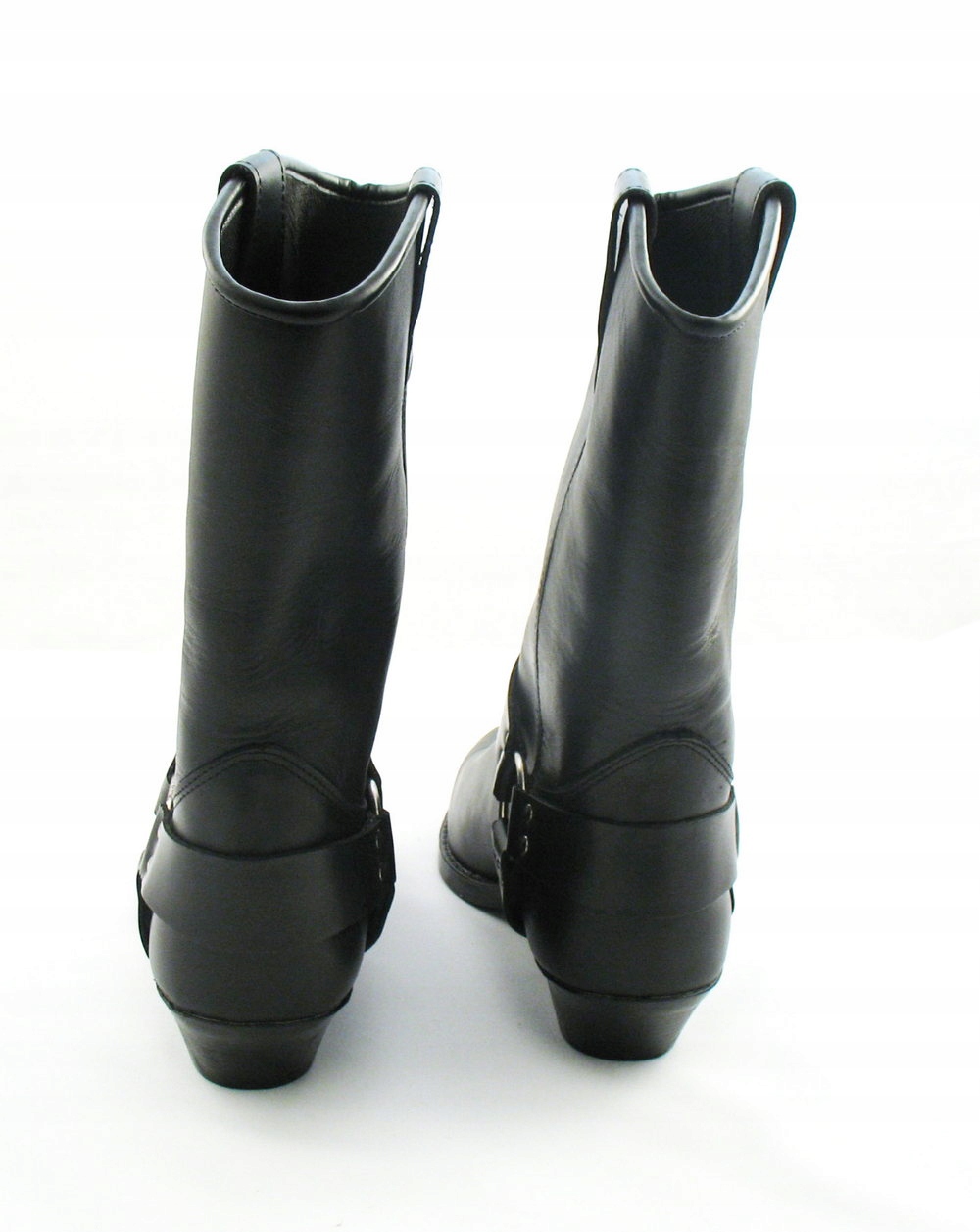 SKÓRZANE BUTY KOWBOJKI WYSOKIE r. 43 CHOPPER MOTO Długość wkładki 28 cm