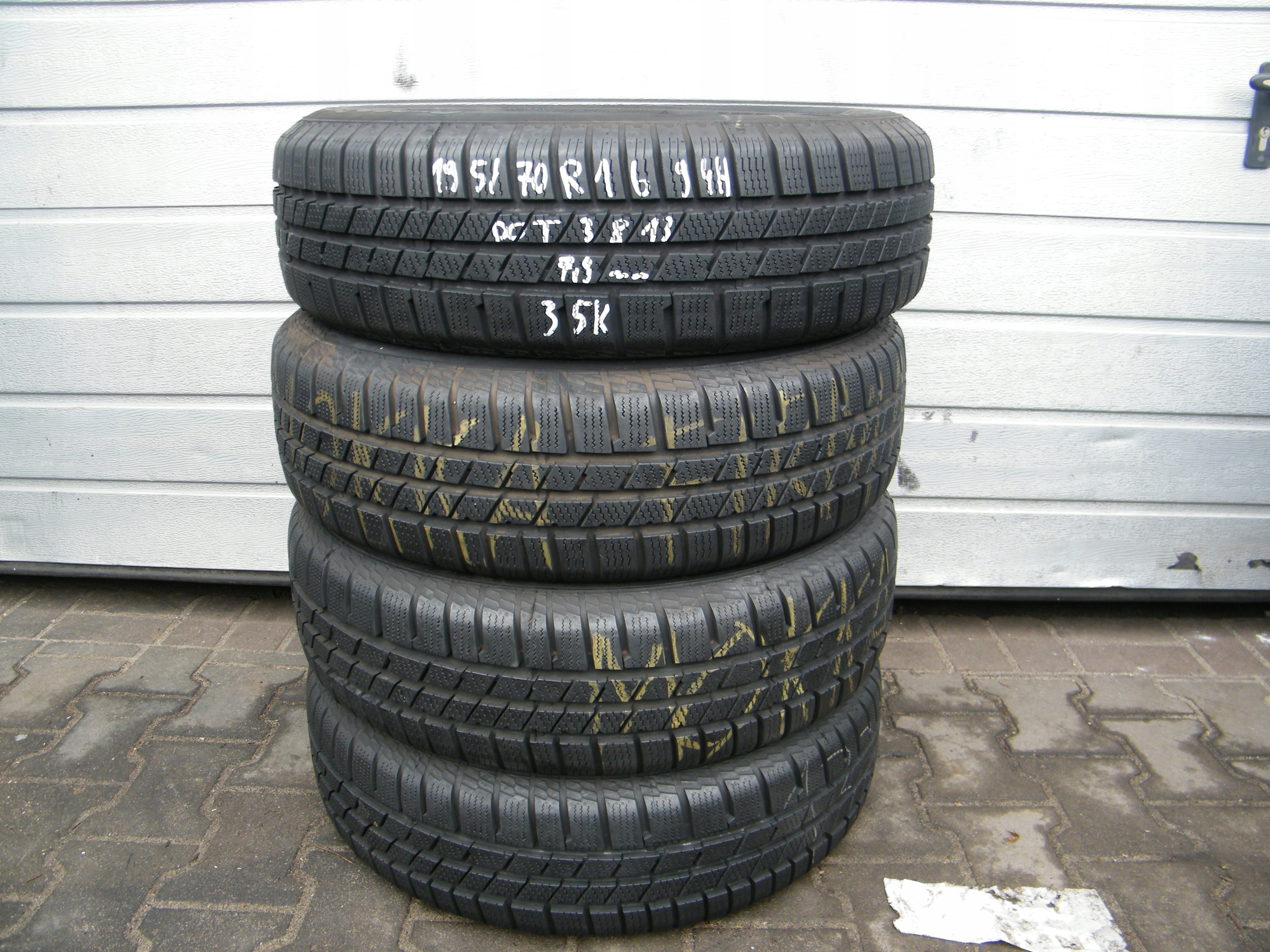 [35K] 4XZ 195/70R16 94H CONTINENTAL CROSCONTACTWI& Sezon zimowe