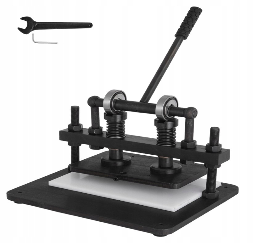 Ruční vytlačovací stroj na kůži pro řezání kůže 26x15 cm