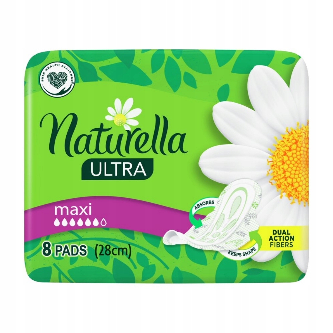 

Naturella, Ultra Maxi, Podpaski ze skrzydełkami, 8