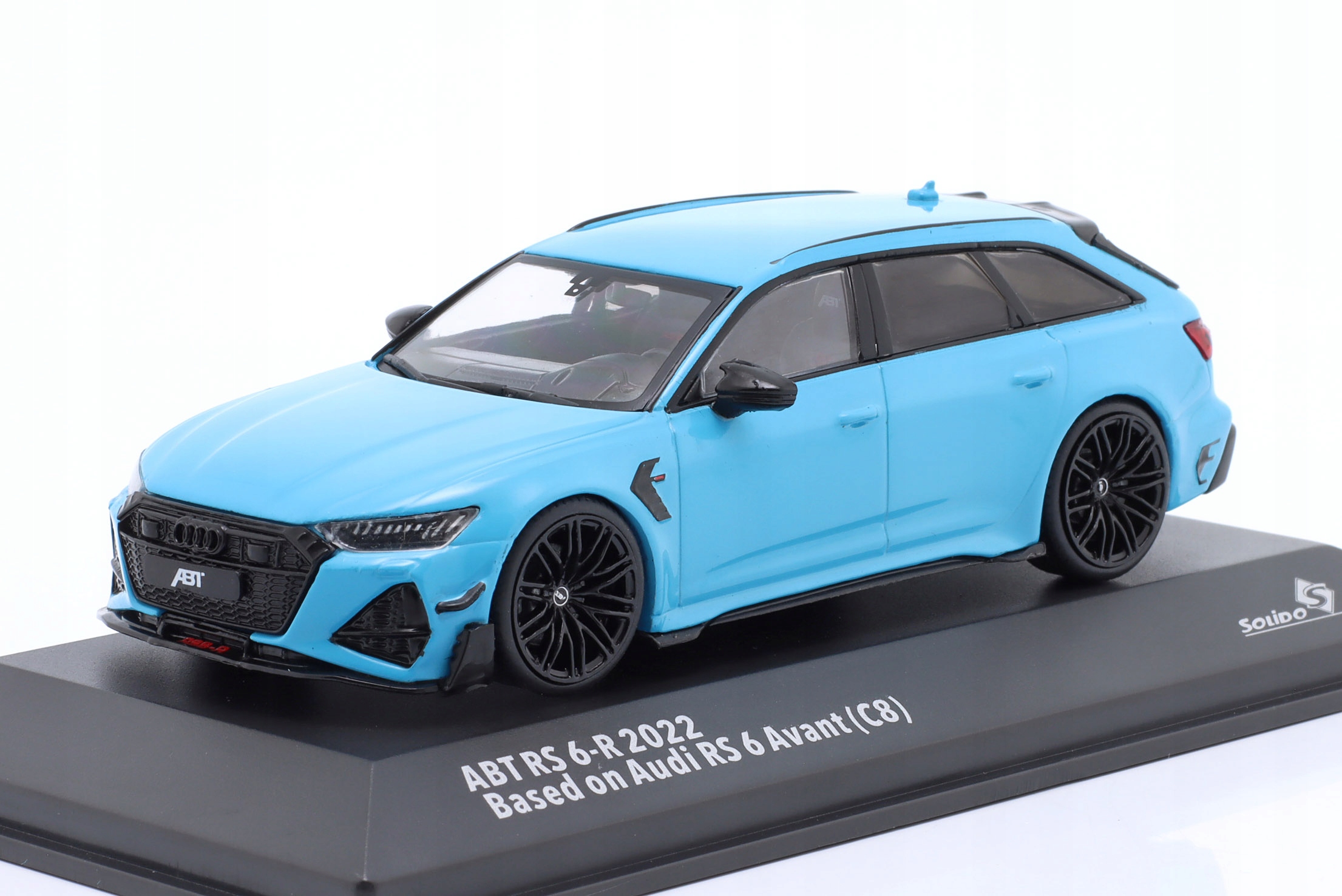 Audi RS6-R Rs 6-R (C8) Abt Avant 2022 Miami Blue Solido 1:43 1/43 S4310707