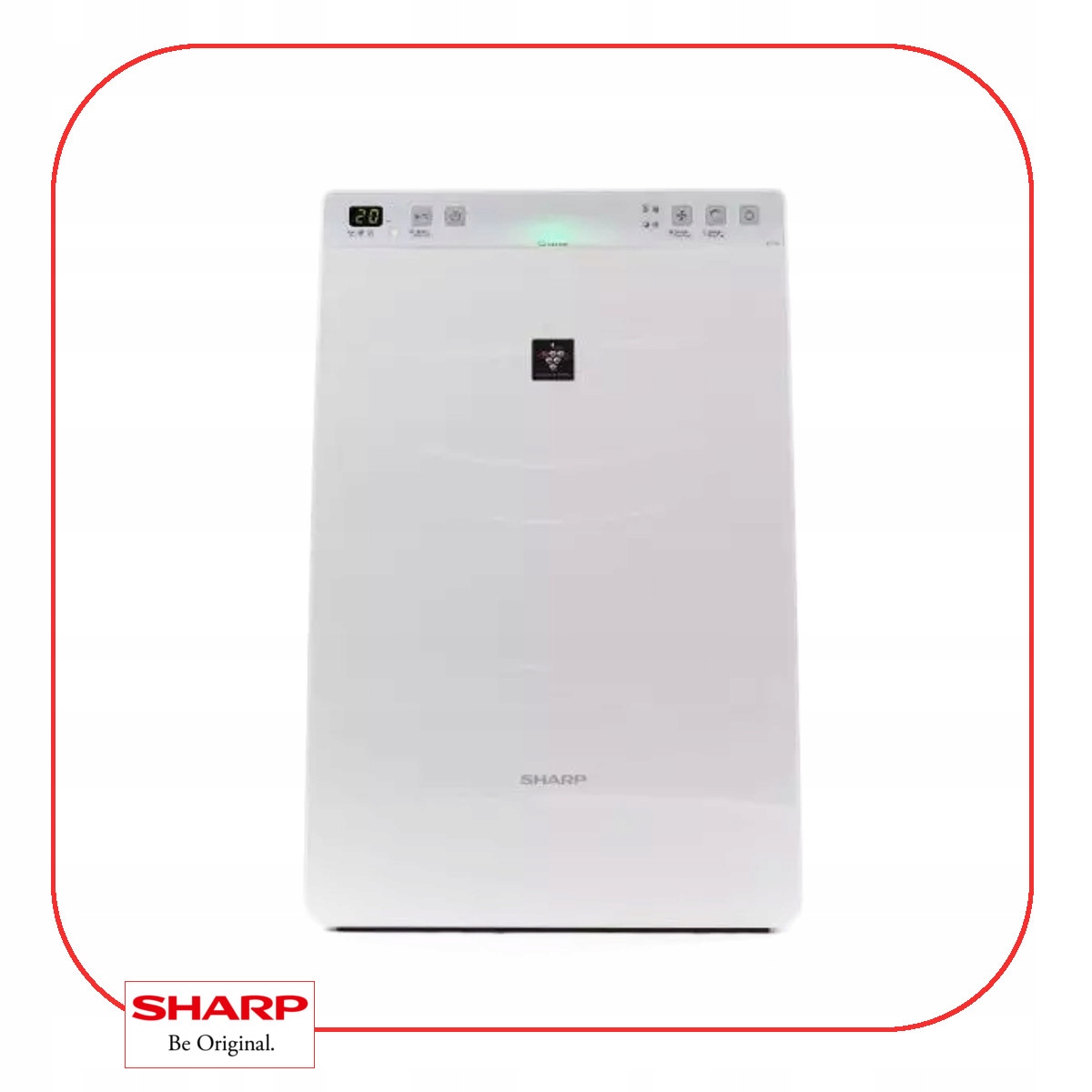 SHARP OCZYSZCZACZ POWIETRZA NAWILŻACZ JONIZATOR 3W1 KC-F32EUW HEPA + ebook Marka Sharp