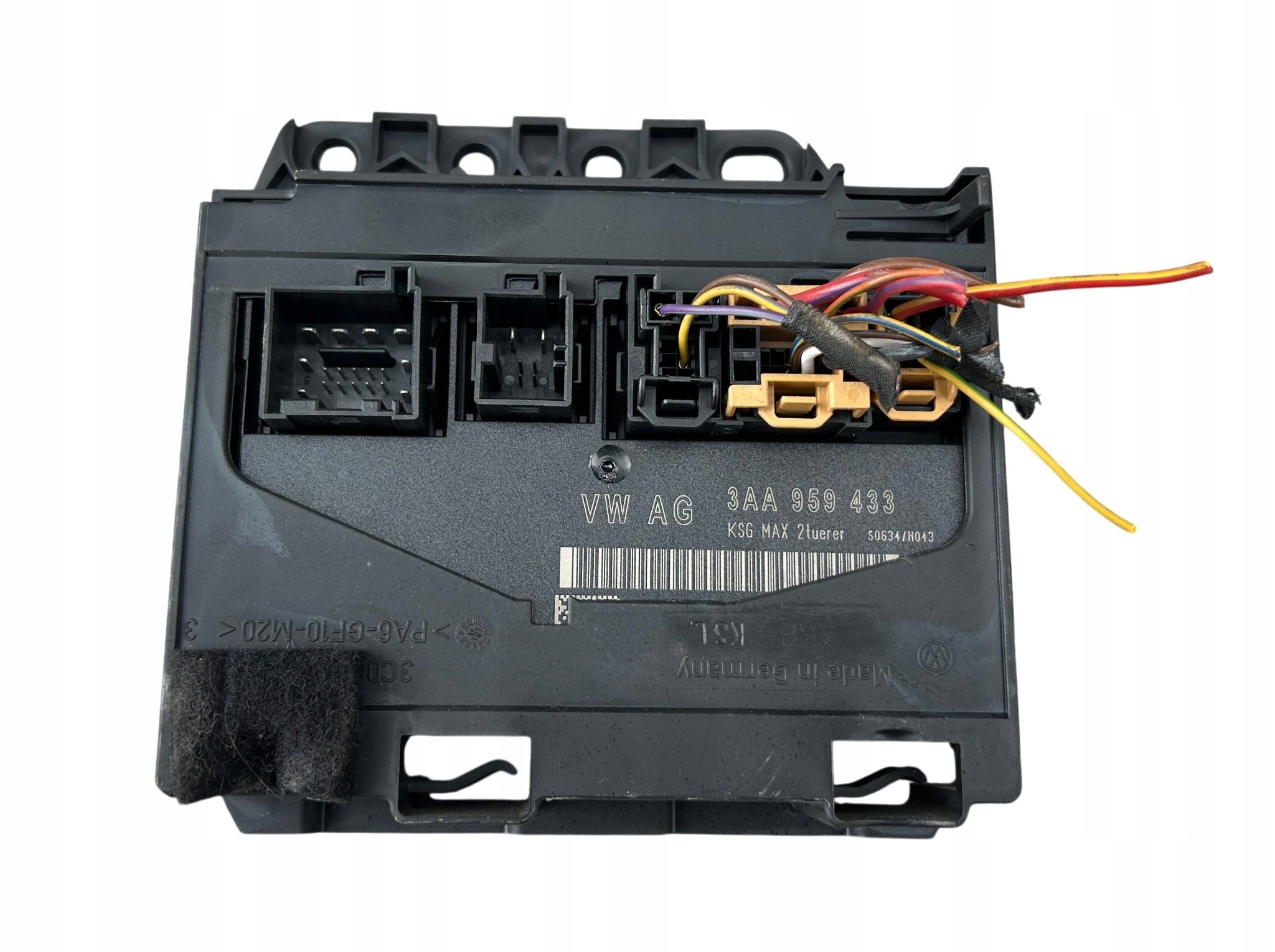 module control unit KOMFORTU VW PASSAT B7 10-14 3AA959433