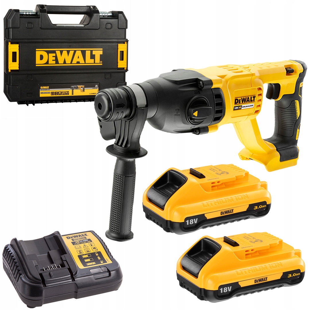 Vrtačka Sds+ 18V 2x3Ah 2,6J DeWALT DCH133L2