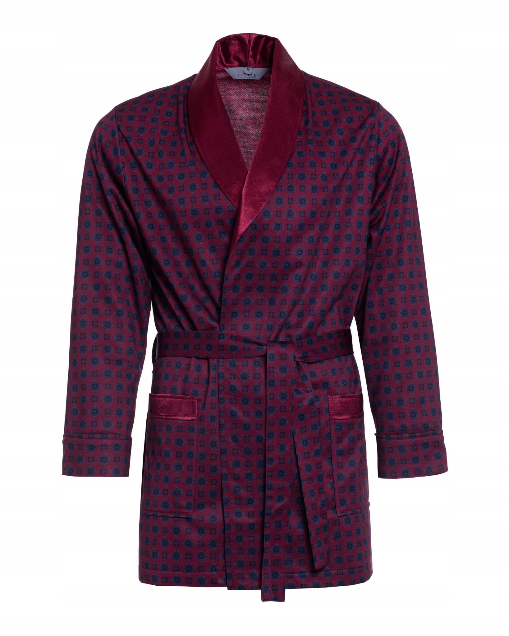 Elegantní tenká pánská bonžurka RE-503 Bordó 31 XXXL