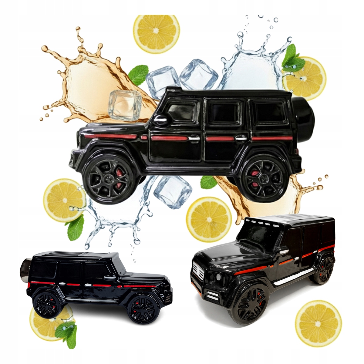 Terénní láhev ve stylu G-klasy 500 ml Keramická Ozdobná jako Dárek Likér