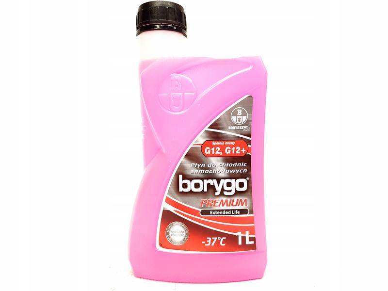 

Borygo Premium Różowy Gotowy Płyn Chłodniczy 1L