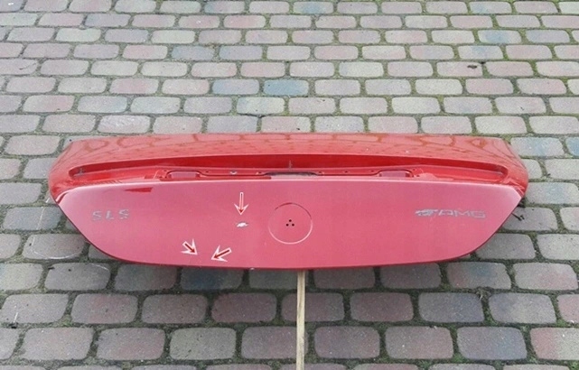 Mercedes SLS AMG C197 R197 klapa tył tylna 10-14