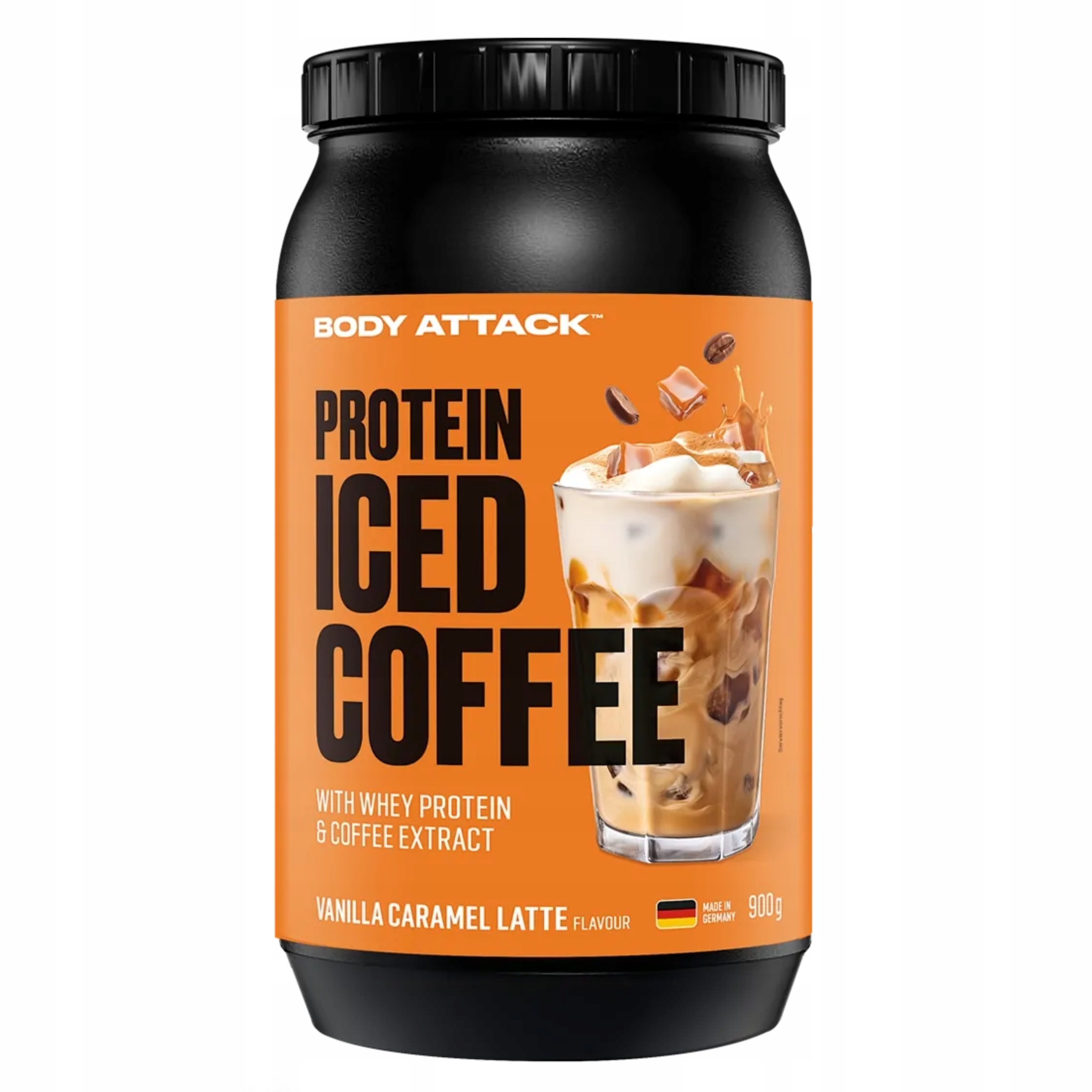 Syrovátkový Protein Protein Protein Iced Coffe 900 g Bcaa Body Attack