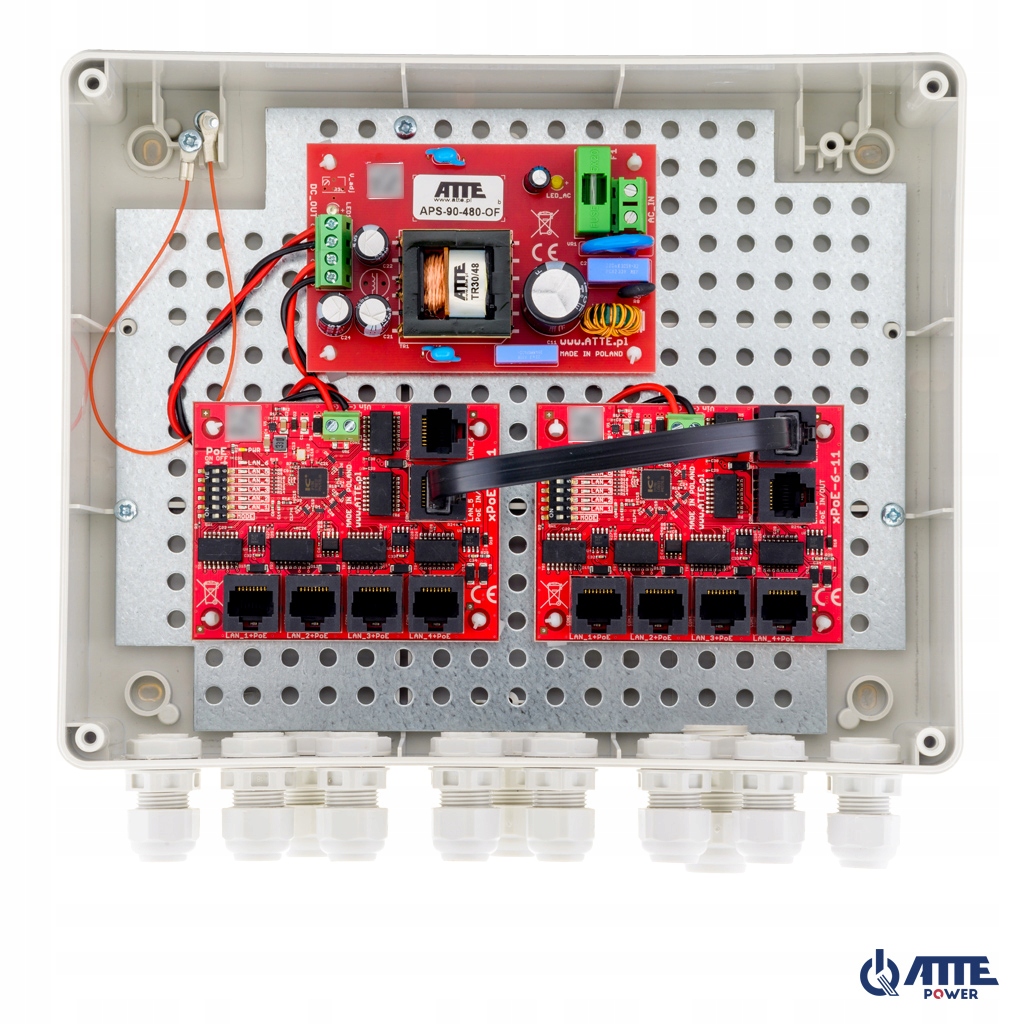 Switch Venkovní 10-PORTOVÝ Poe Atte IP-9-11-L2