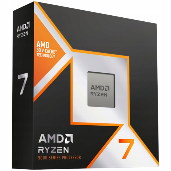 Amd Ryzen 7 9800X3D 5.2GHz 8 jadier/16 vlákien 104MB AM5 Box s Radeon Graphics