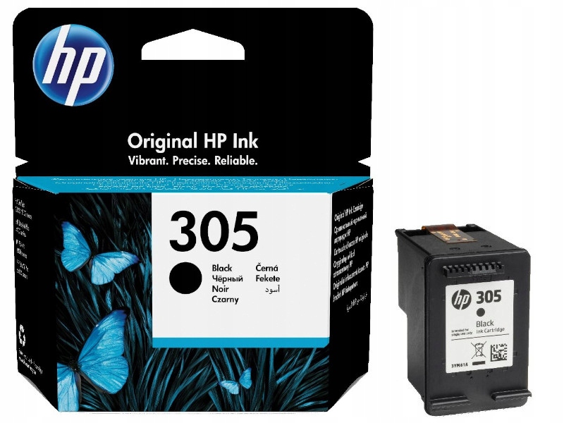 

Tusz Wkład Cartridge Hp 305 3YM61AE Czarny 2710
