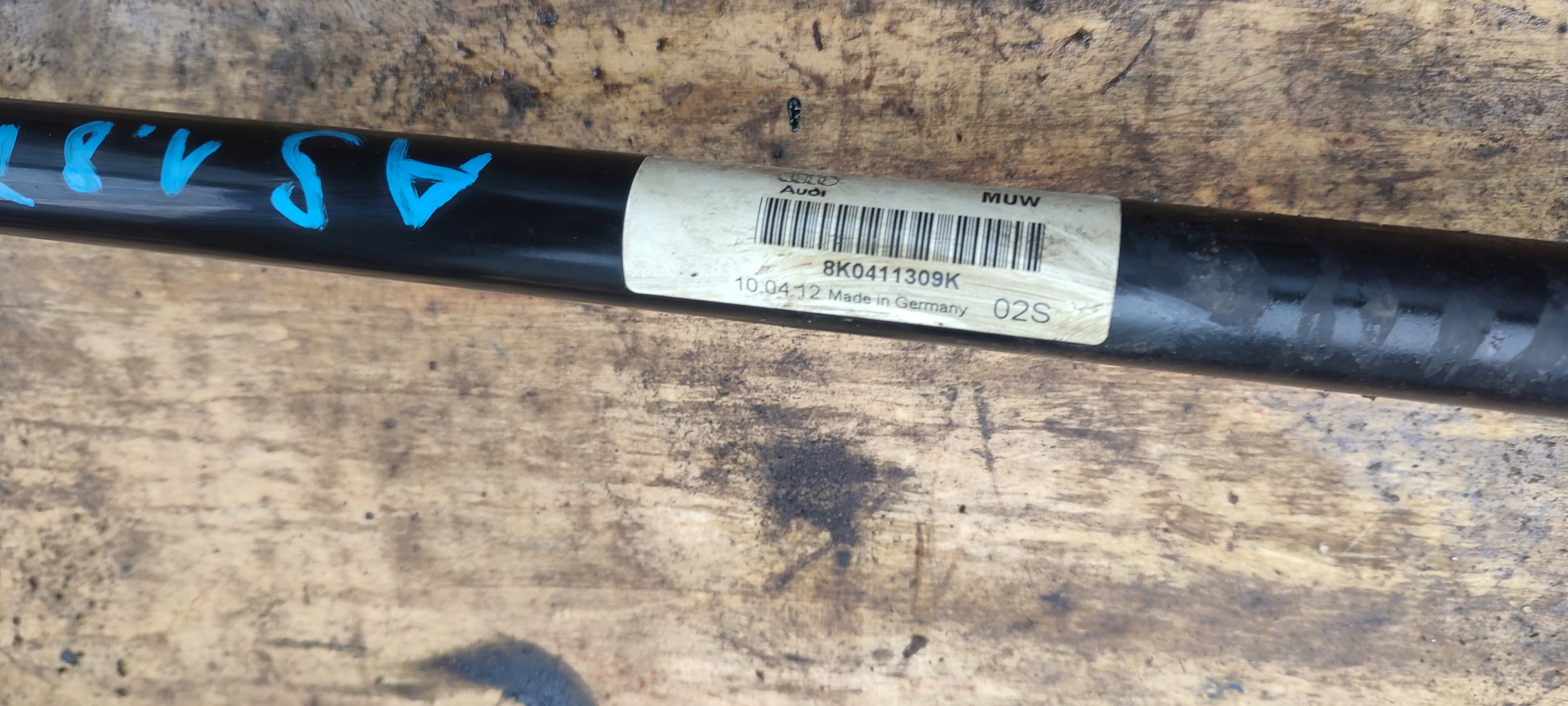stabilizer rod front Audi A5 8T 8k0411309k